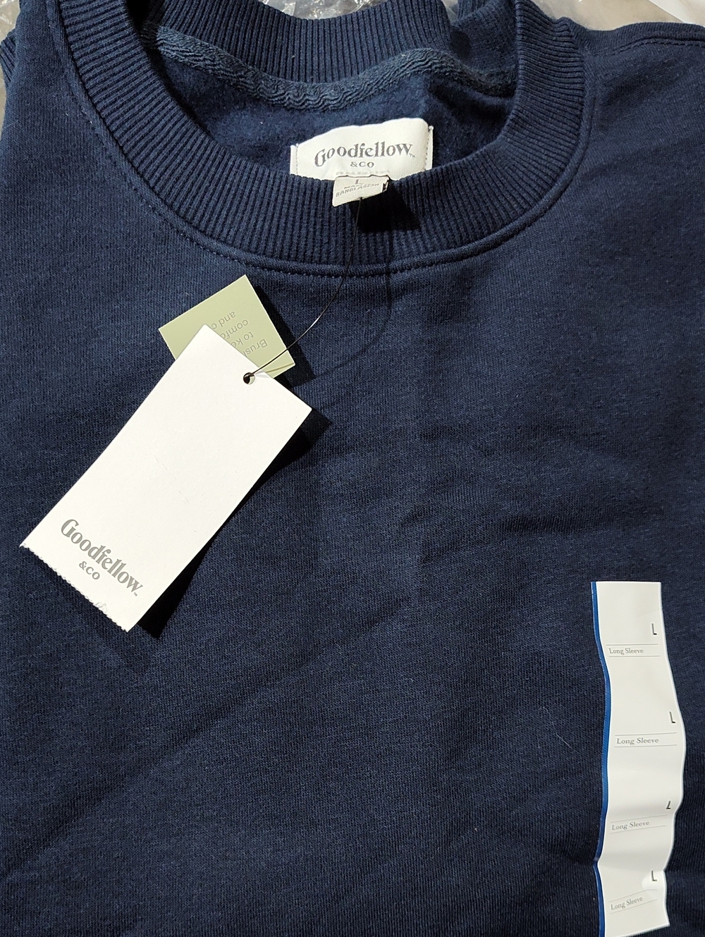 Goodfellow & Co Men's Navy Crewneck Sweater,Nwt